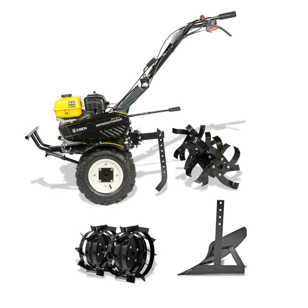 Kit 4 en 1 - Motocultivador Bencinero - Básico - Eisen