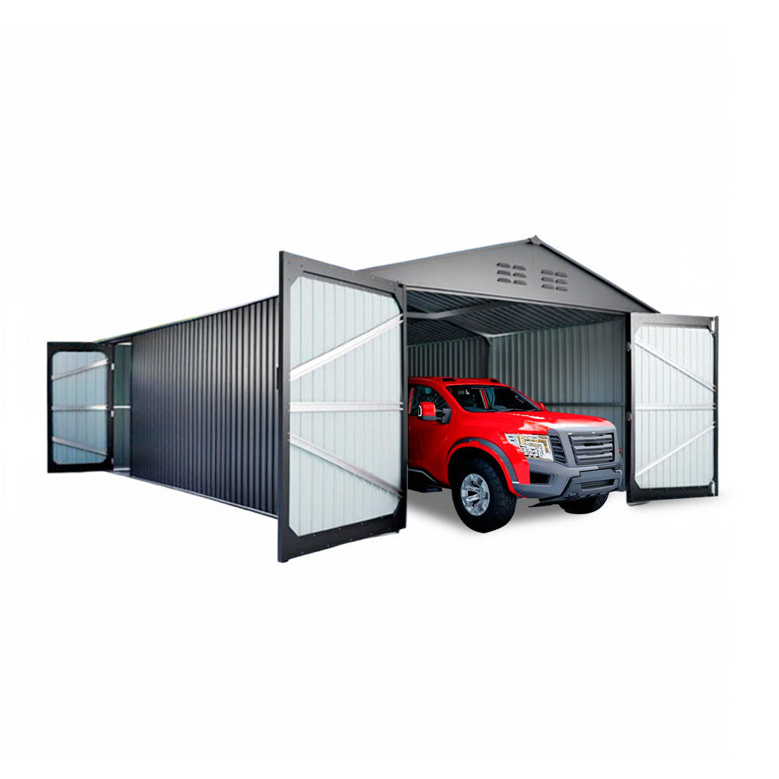 Bodega Jardín Multiuso - Garaje 16x20ft 483x609x257cm – Comercial