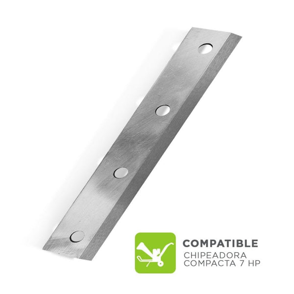 Repuesto Cuchilla doble filo para Chipeadora 7hp